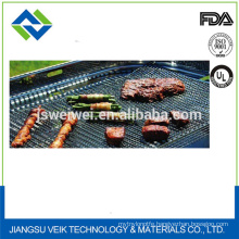 Reusable ptfe non-stick bbq cooking mat